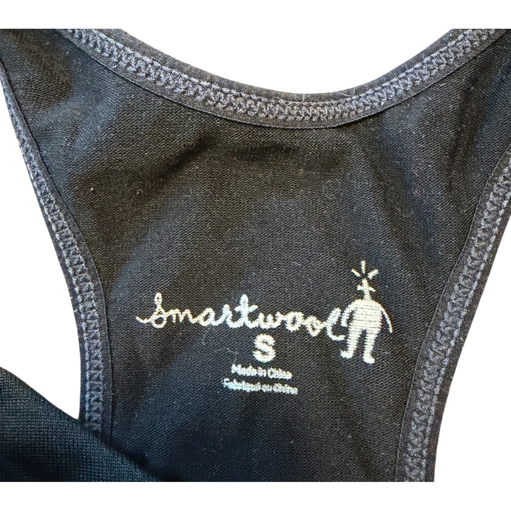 Smartwool Black Racerback Sports Bra - Picture 4 of 6